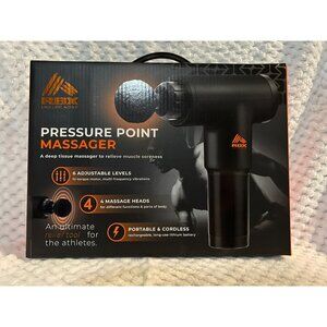 NEW - RBX Pressure Point Deep Tissue Massager - Black